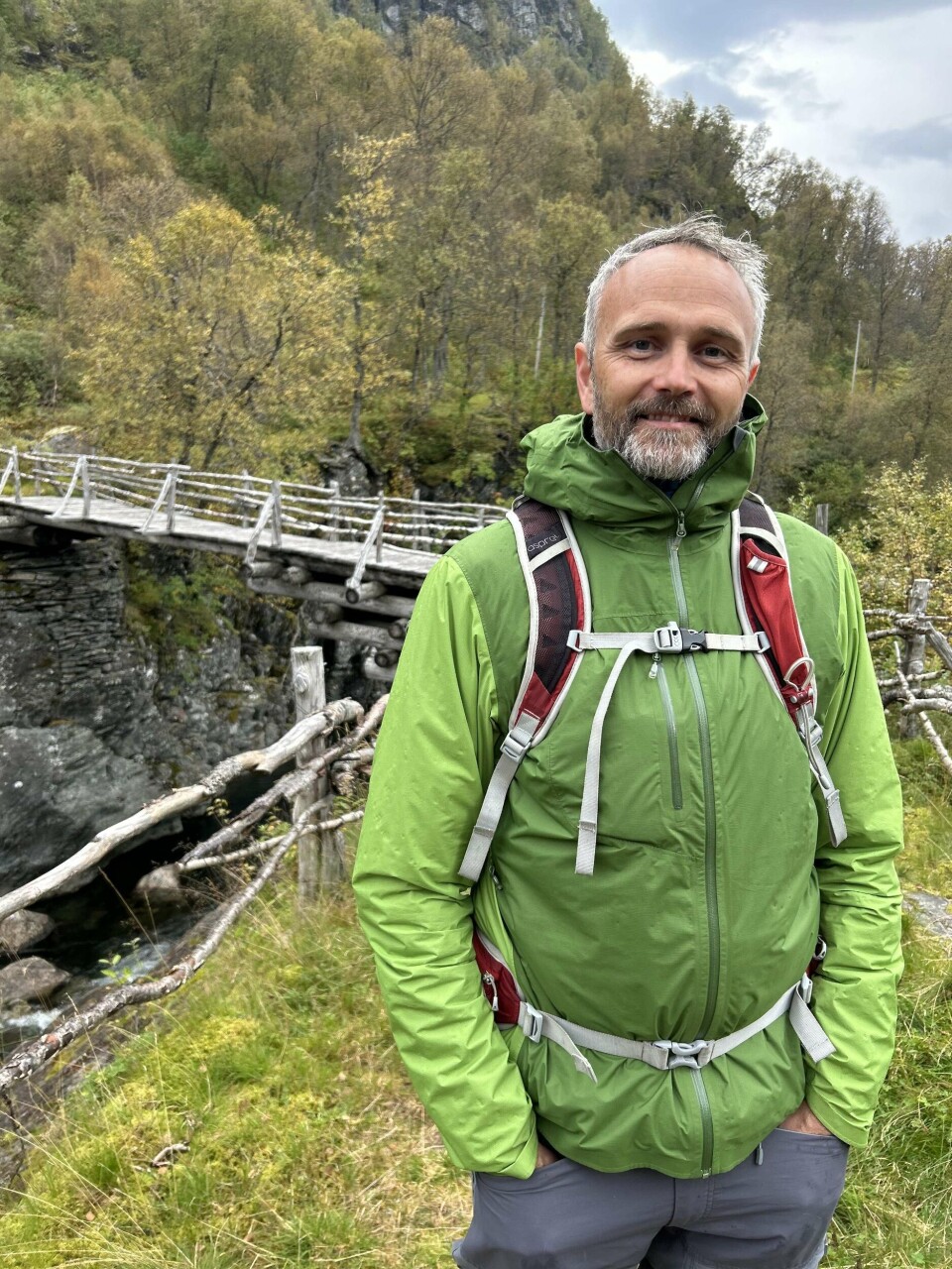Med på vandring: Ståle Kristiansen har vore med på Vandring for forandring.– Eit veldig fint opplegg, seier han.