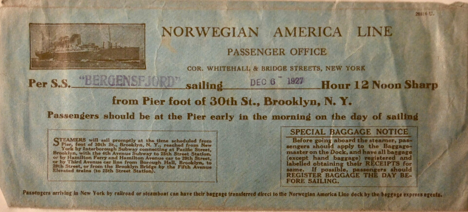 Siste heimtur: Tre gonger vende Knut heim att til Rauland, og i 1927 blei han verande. Sjølv om han ønskte å leve vidare i Amerika var ho han ville ha viktigare – og for henne var det uaktuelt å dra nokon stad.