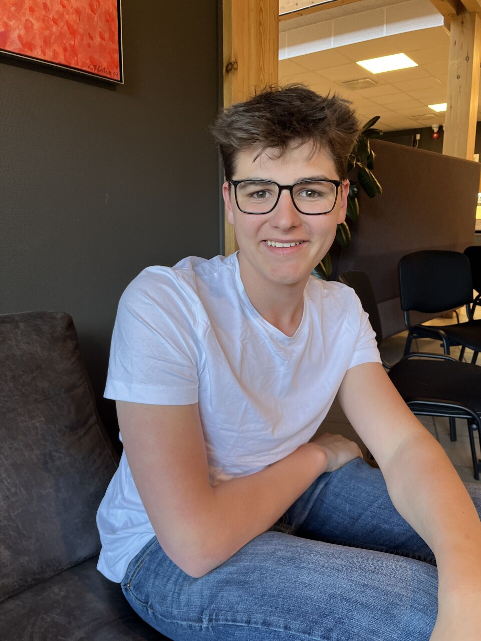 Alexander har mange interesser, og kan ikkje forstå at nokon på hans alder ikkje har fritidsaktivitetar. – Eg trur det kjem godt med at ein har noko å fylle tida med, seier han.