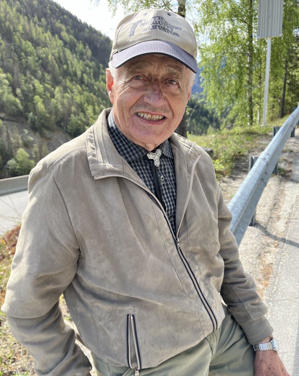 Olav T. Haugo har mange minne frå krigsåra.