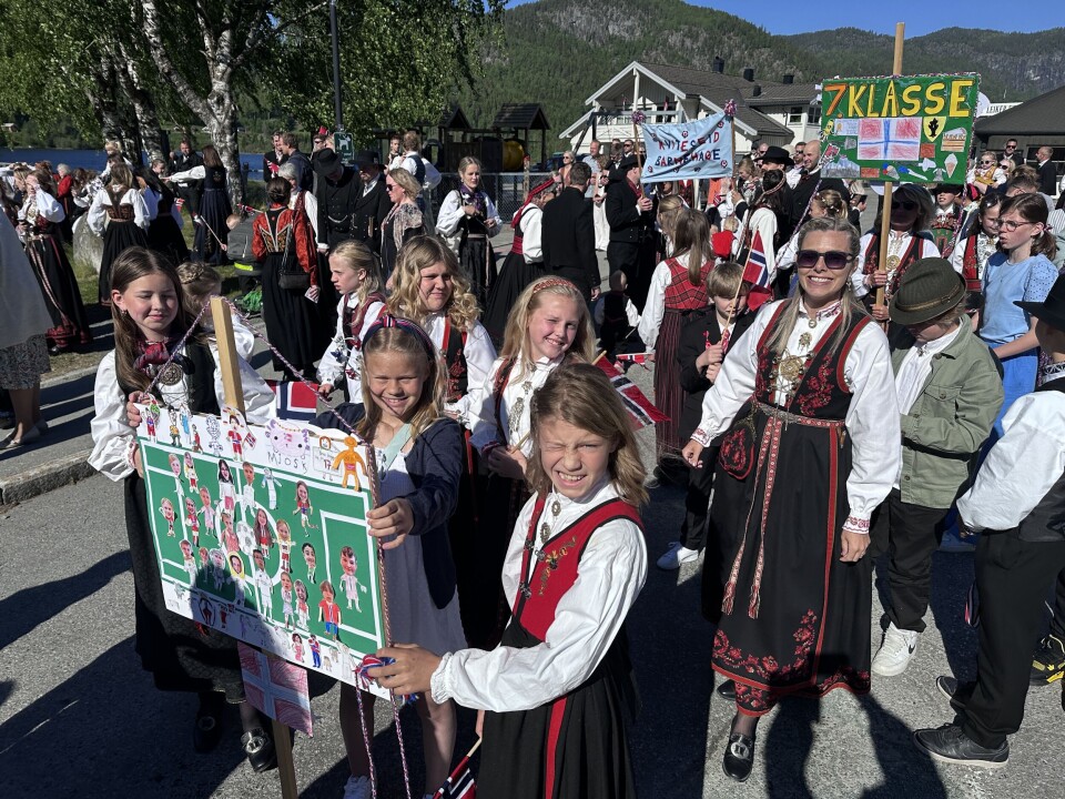 17. mai i Kviteseid.