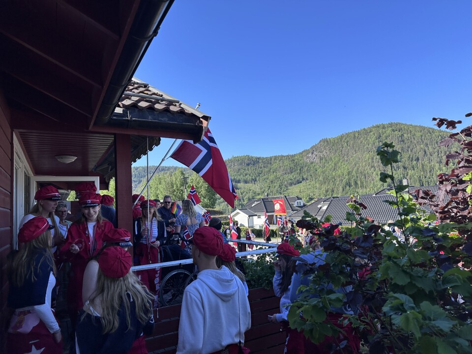 17. mai i Kviteseid.