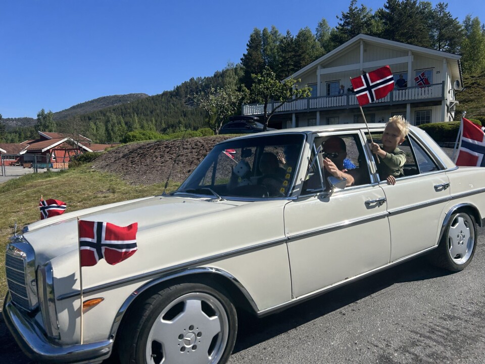Skramletoget i Treungen.