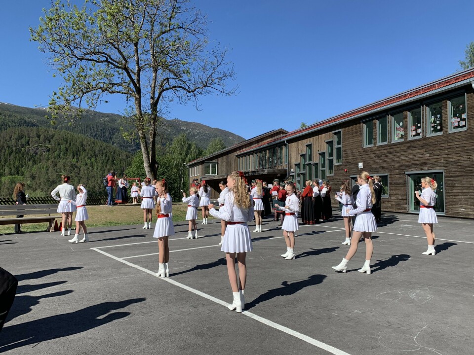 17. mai i Flatdal.