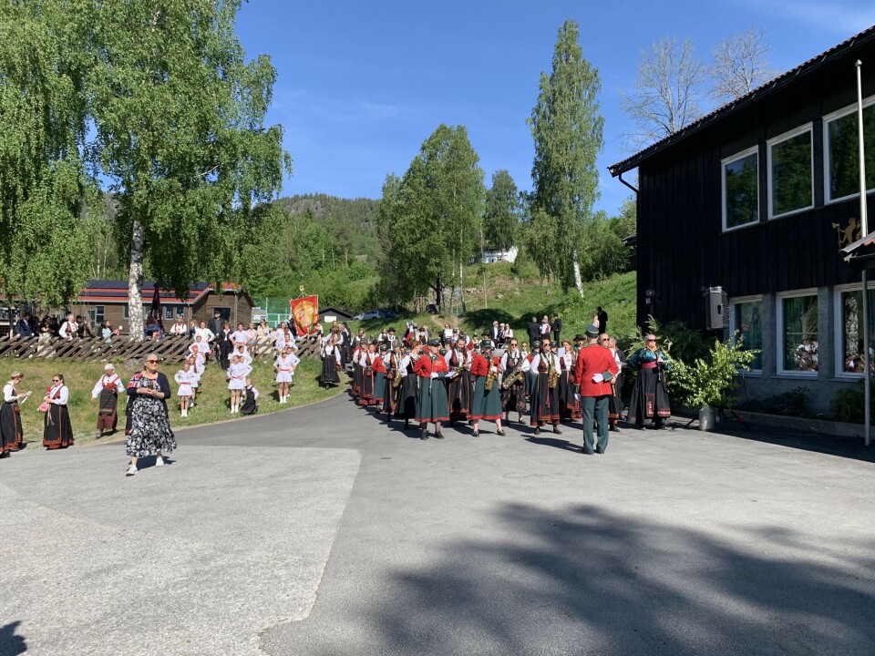 17. mai i Flatdal.