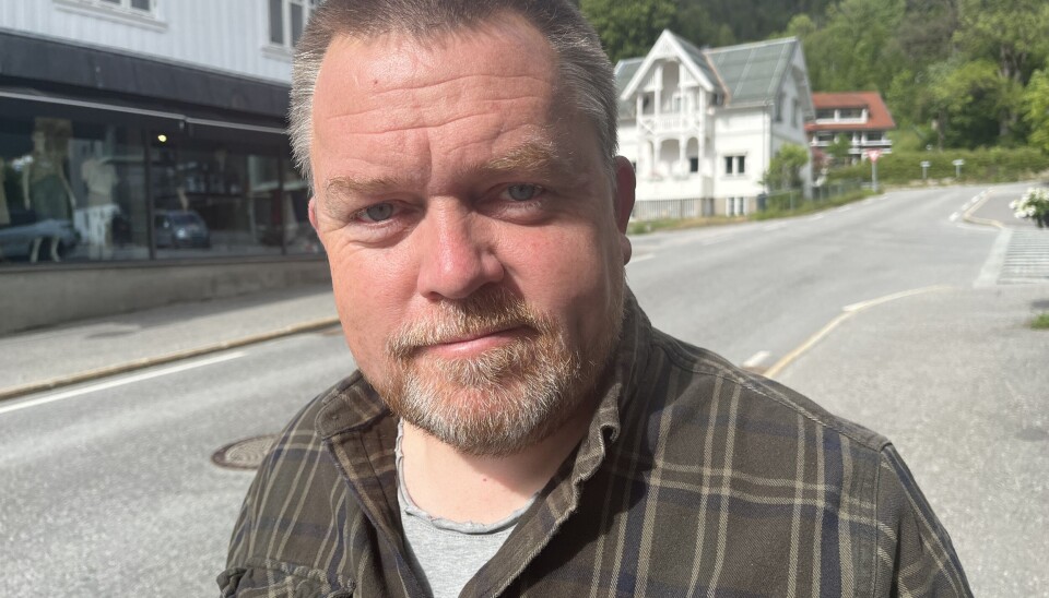 Bjørn Nordskog er leiar av Kviteseid skyttarlag. Bjørn Nordskog