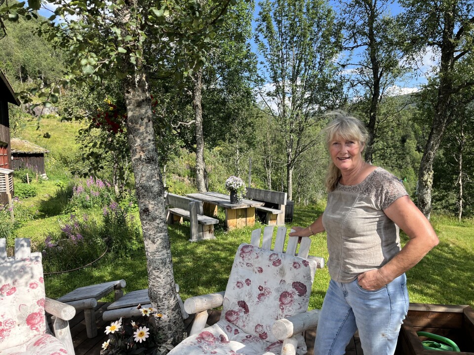 Anna Lisa Forberg flytta til Skuldalen for tre år sidan. – Detta er ein draum eg har hatt så lenge eg kan hugse, seier ho.