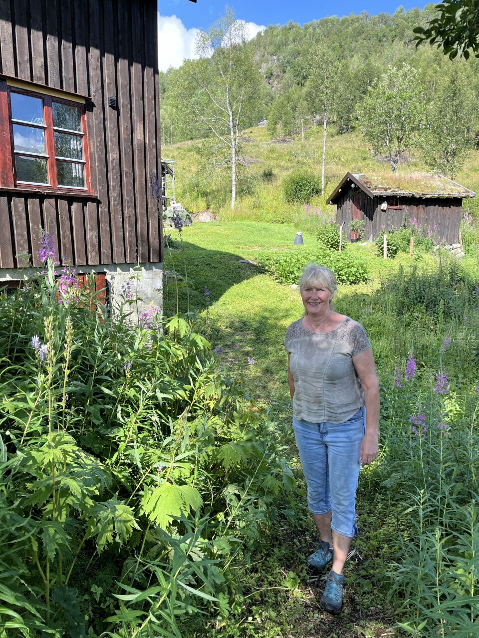 Anna Lisa trivst på Skuldalen. – Alt er ei glede, seier ho.