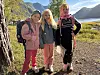 Anna Sofie Løken Vistad (f.v.), Vilje Vinjerui og Thea Kyrkjebø Moen.